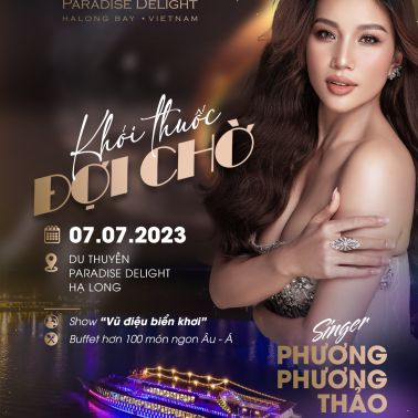 Singer Phuong Phuong Thao will perform in a live show on Paradise Delight