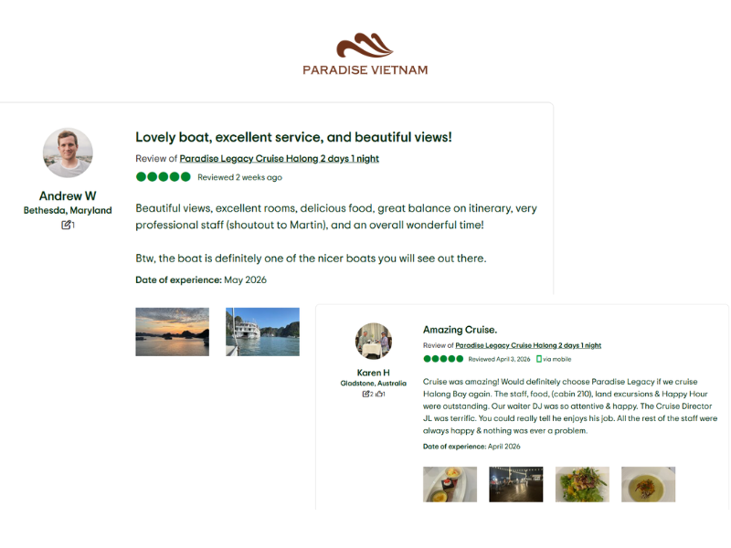 halong bay overnight cruise reviews