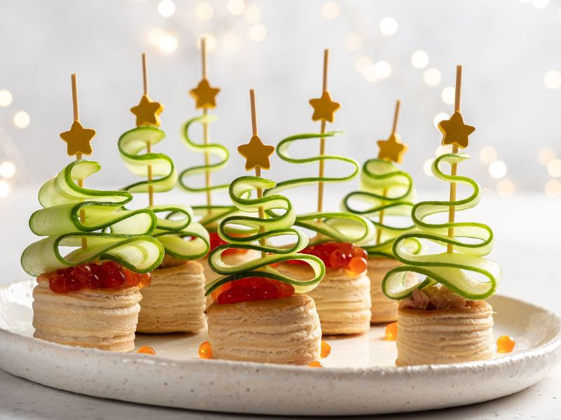 Canape for Christmas party