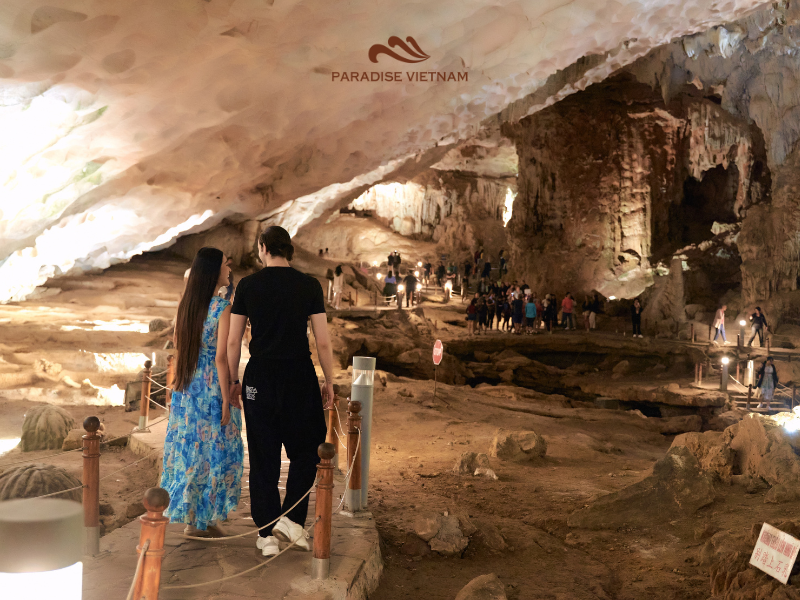 Inside Sung Sot Cave