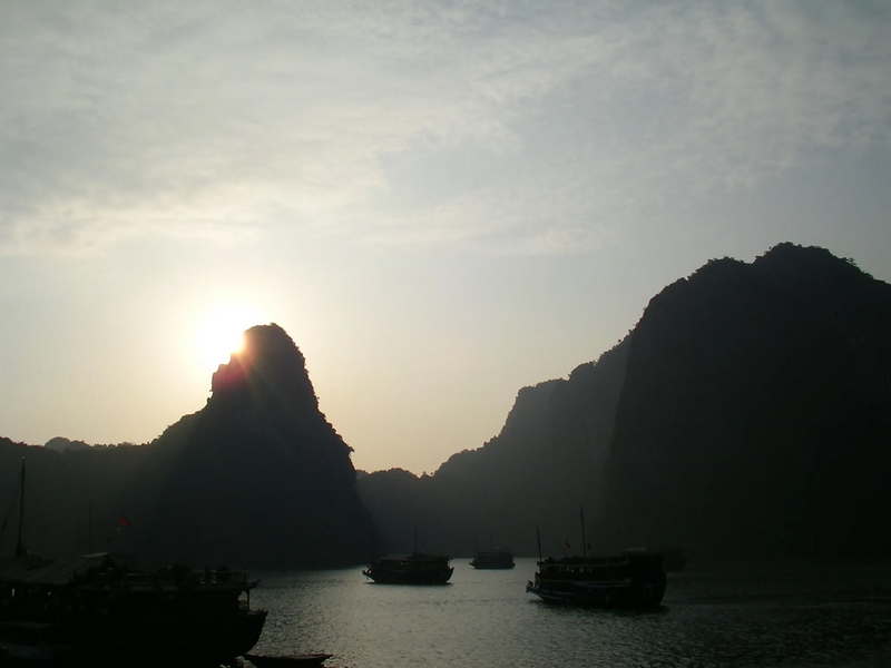 Sundeck on Paradise Vietnam cruise