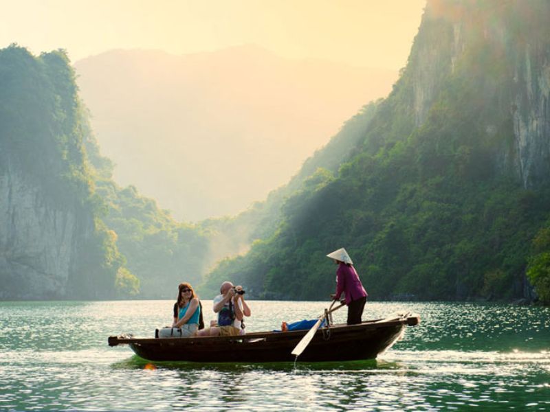 Weather in Halong brings you the most comfortable feeling and help you relax