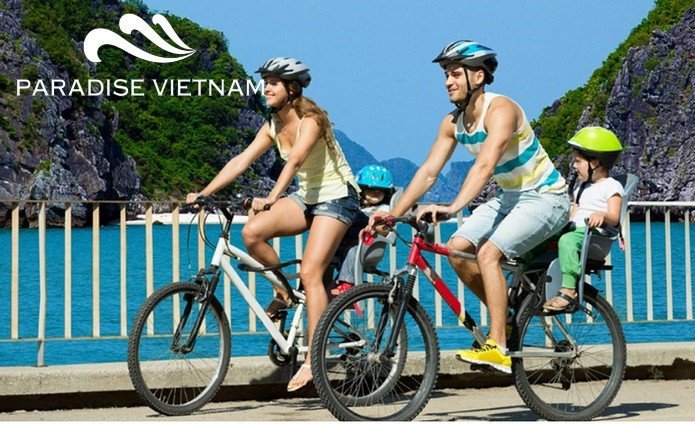 Many visitors opt for biking adventures when seeking comfort and style in their Halong transportation experience.