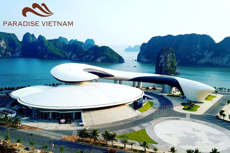 Quang Ninh Museum is a unique piece of architecture and a symbol of the famous Ha Long city.