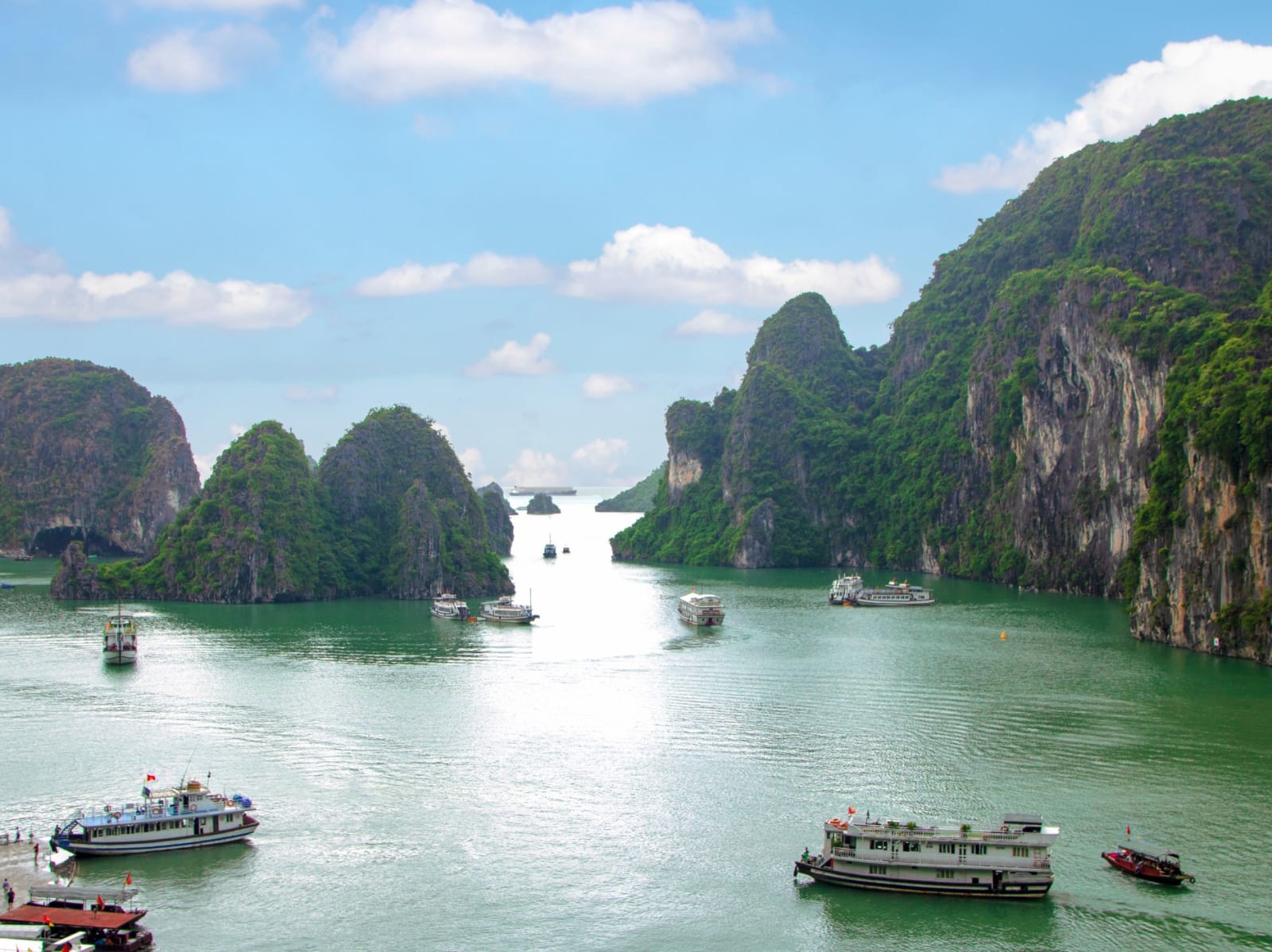 Overview of Halong Bay