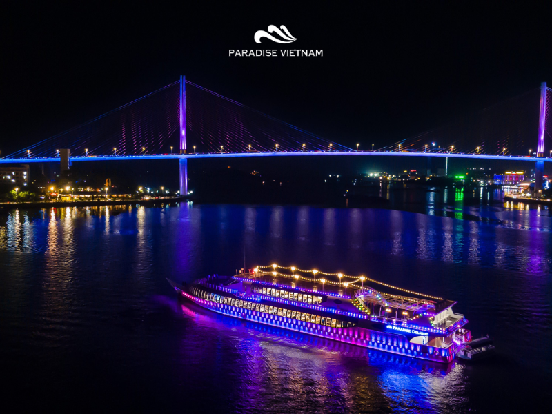 Paradise Delight at night