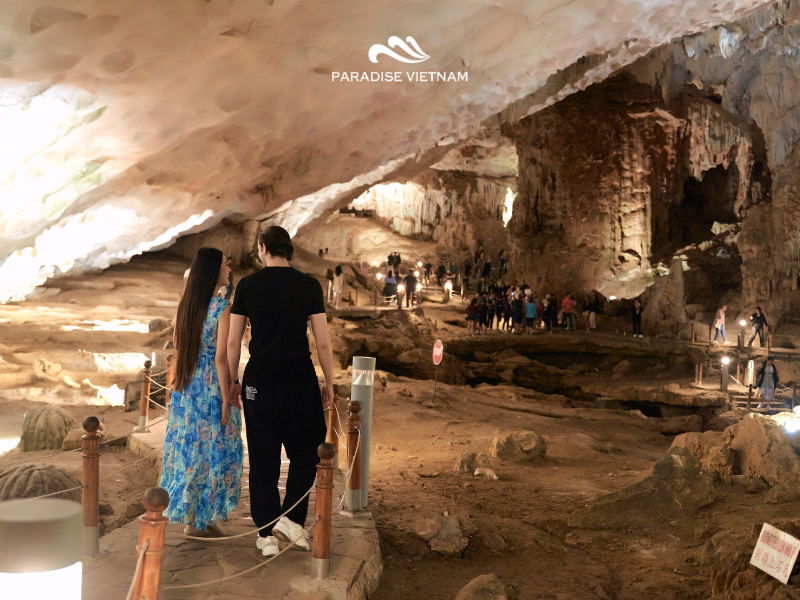 Exploring ancient caves is another must-do activity in Halong Bay