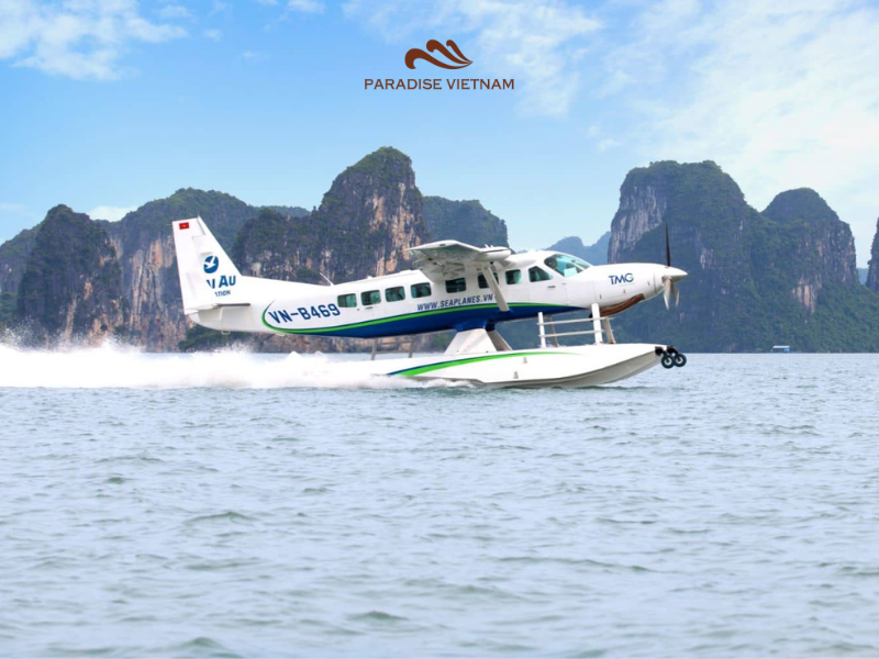 Seaplane tours are one of the most luxurious Halong Bay activities